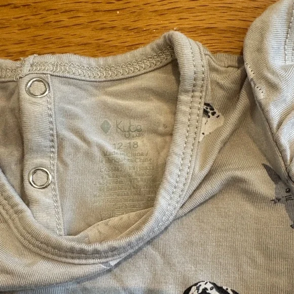 Kyte Baby Bunny Twirl Bodysuit Dress - Picture 2 of 3